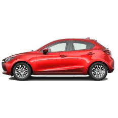 mazda 2 IPM rojo diamante Sport SOMERAUTO